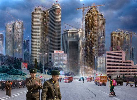 capital city of north korea|north korea propaganda city.